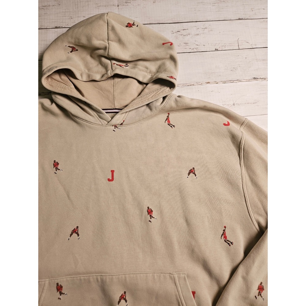 Jordan Essentials Mens Michael Jordan Streetwear Graphic Hoodie Rattan XL